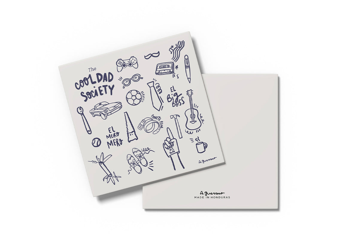 The cool dad Society Stationery Cards