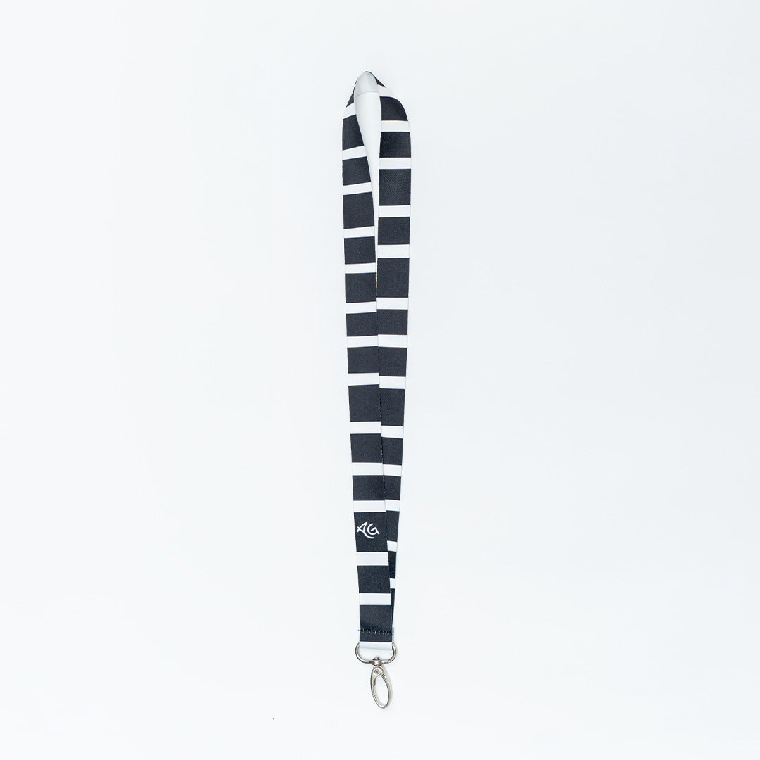 Black & White Lanyards