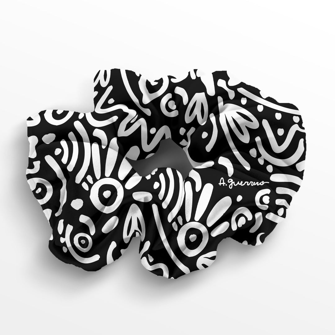 Black & White Scrunchies