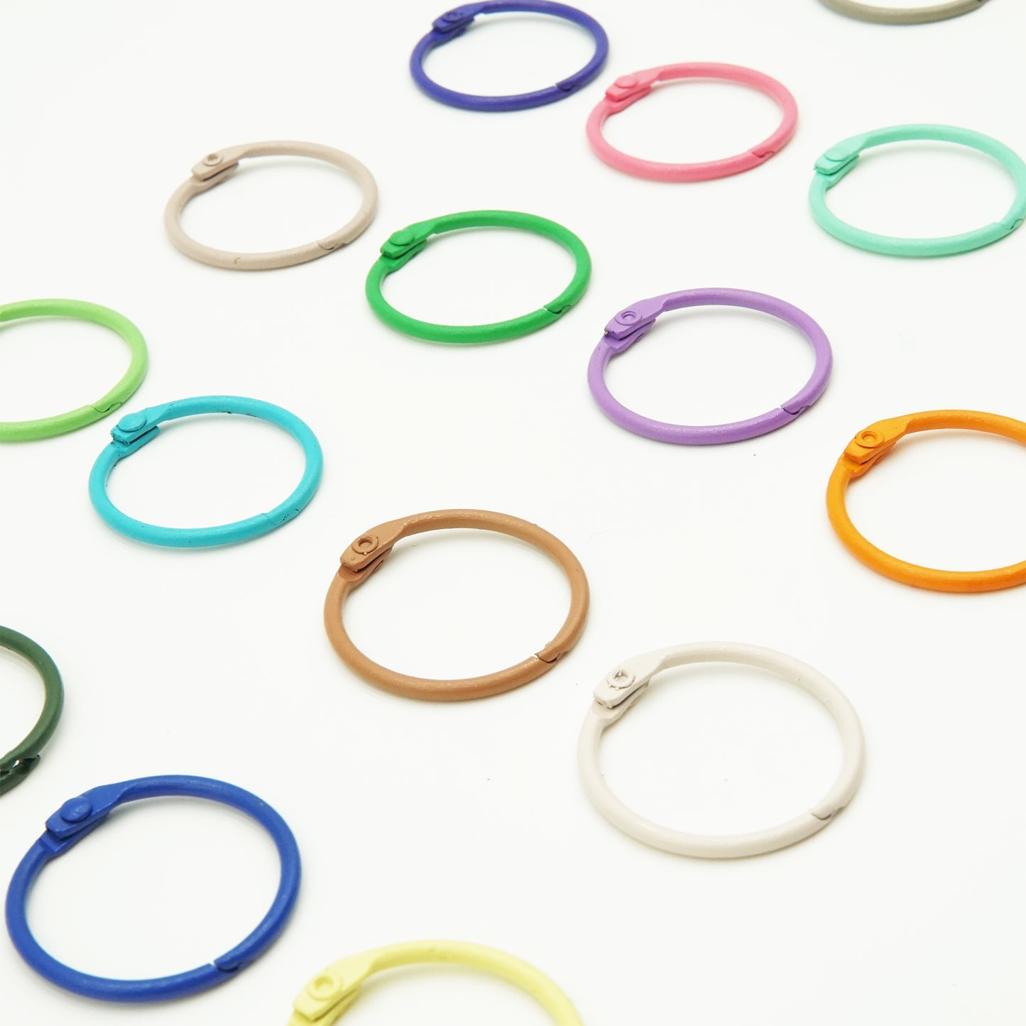 Colorful Keychain Ring