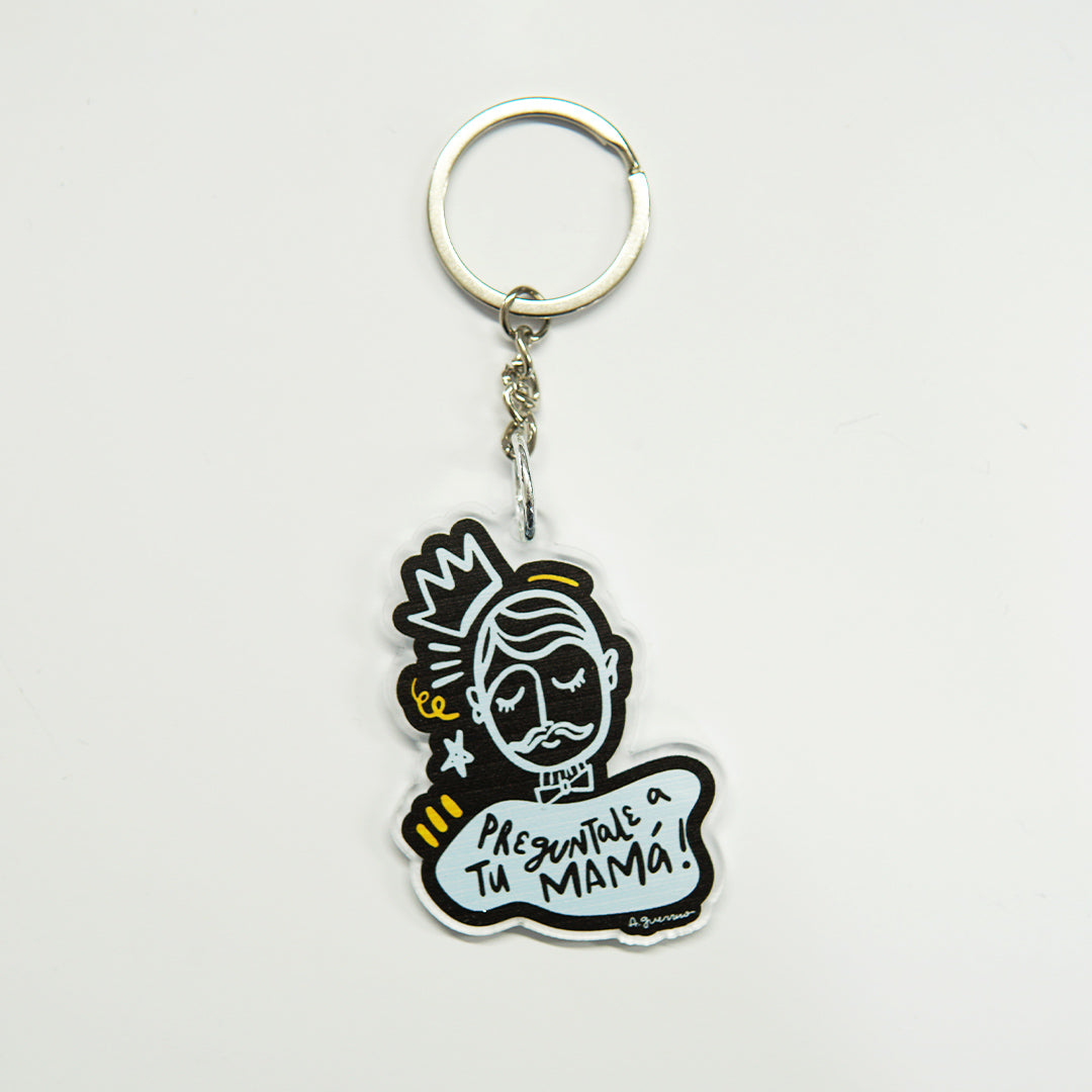 The cool dad Society Keychain