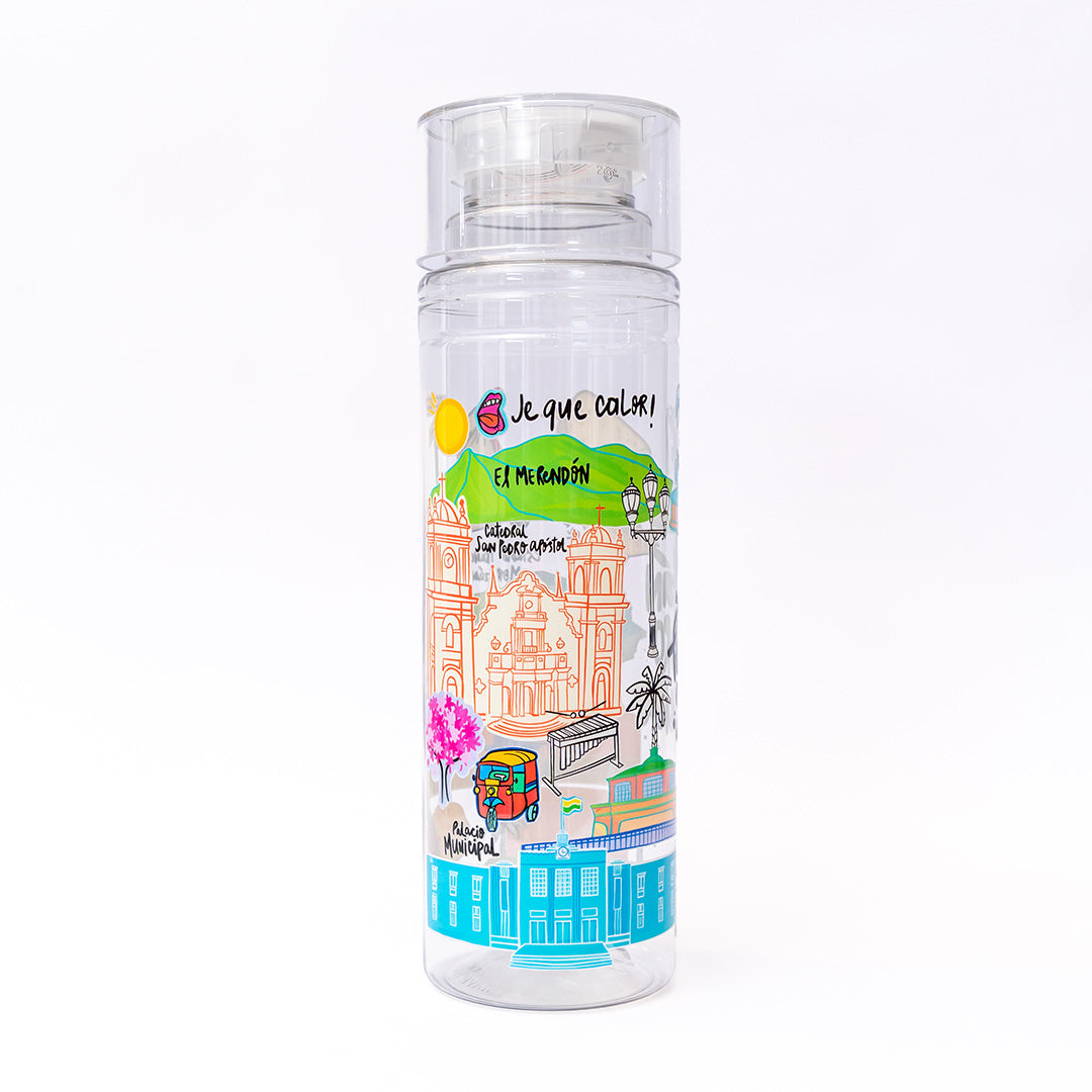 San Pedro Sula Clear Plastic Bottle