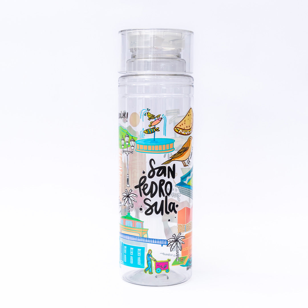 San Pedro Sula Clear Plastic Bottle