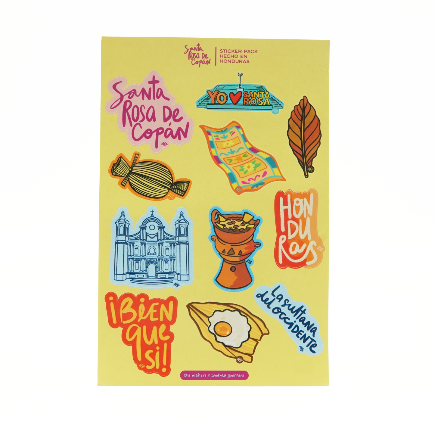 Santa Rosa de Copán Sticker Pliego