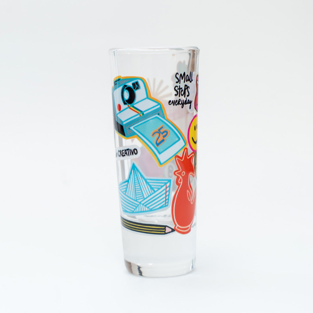 Club Creativo '25 UV Tequila Shot Glass