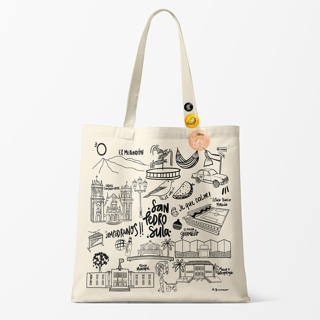 San Pedro Sula Tote Bag