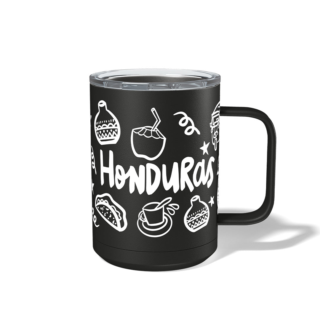 Honduran Black Tumbler with Handle