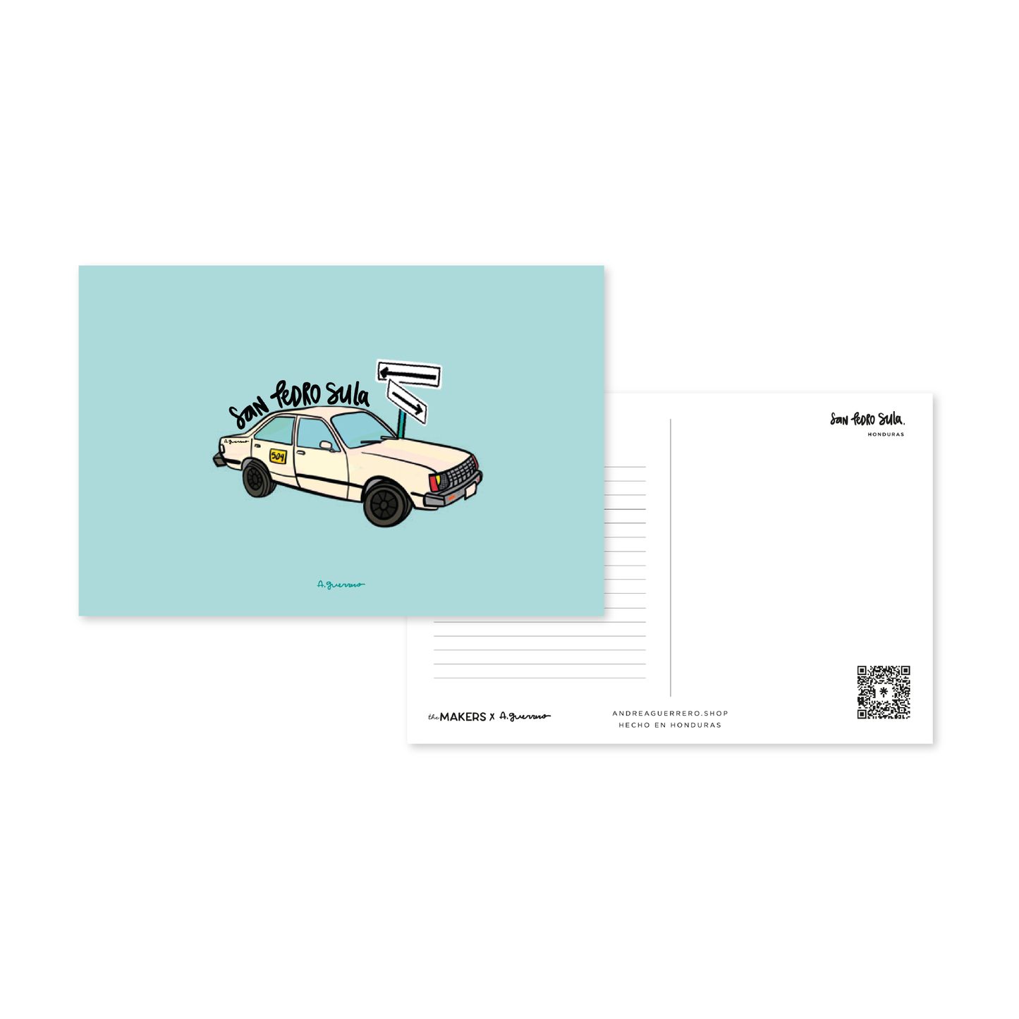 San Pedro Sula Post Cards