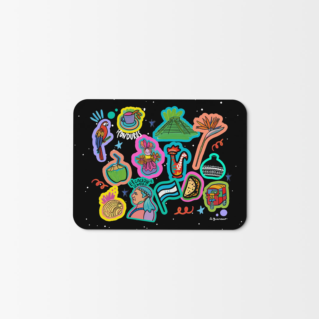 Honduran Sticker Mousepad