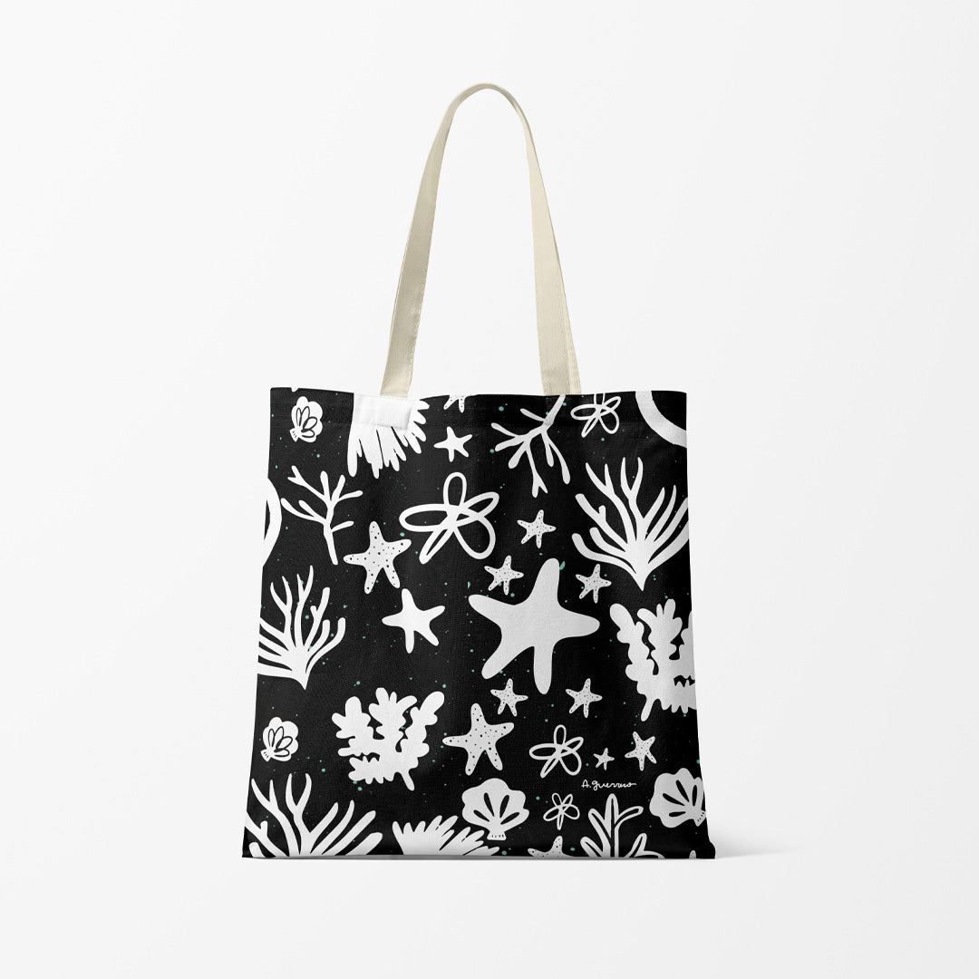 Coral & Mar Tote Bag