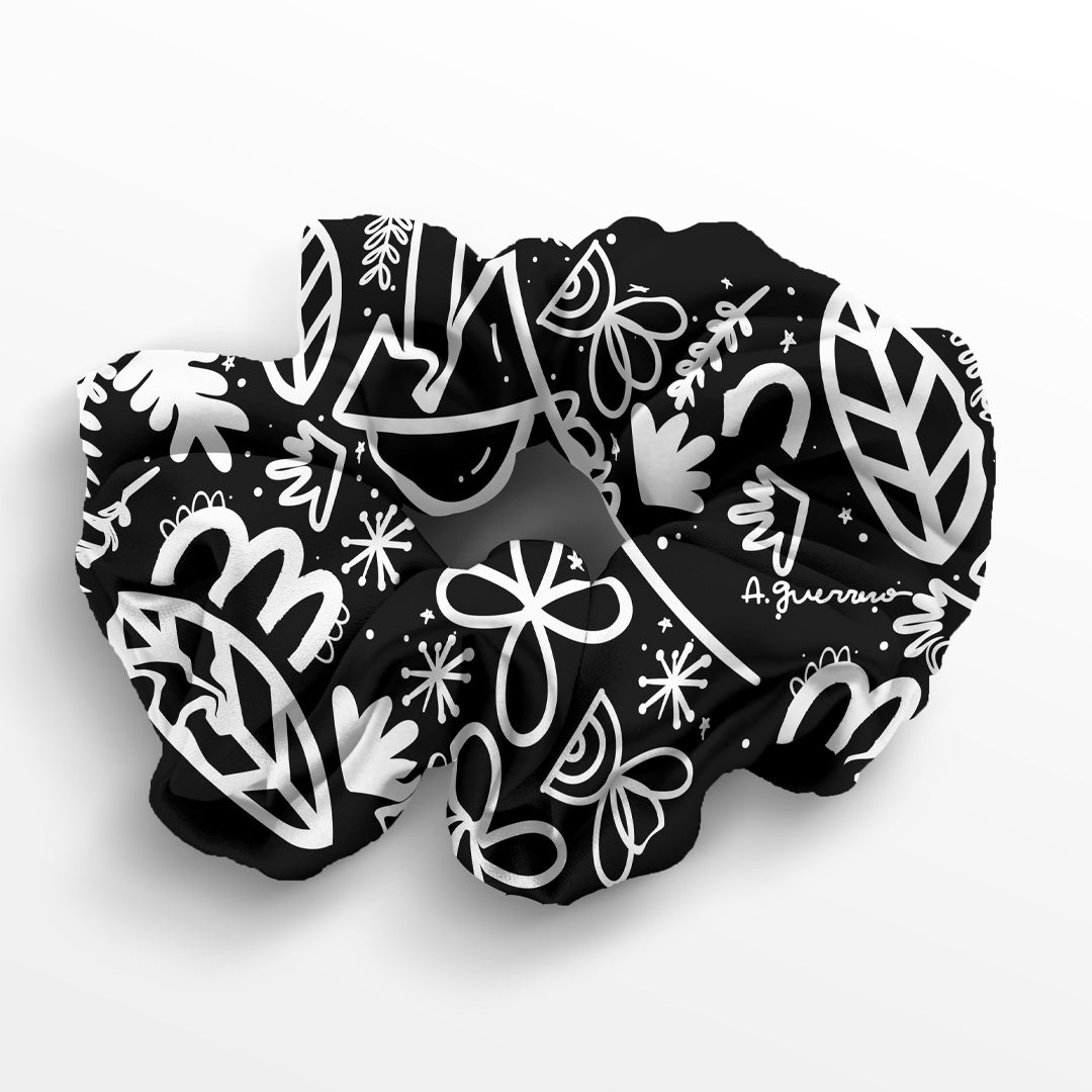 Black & White Scrunchies