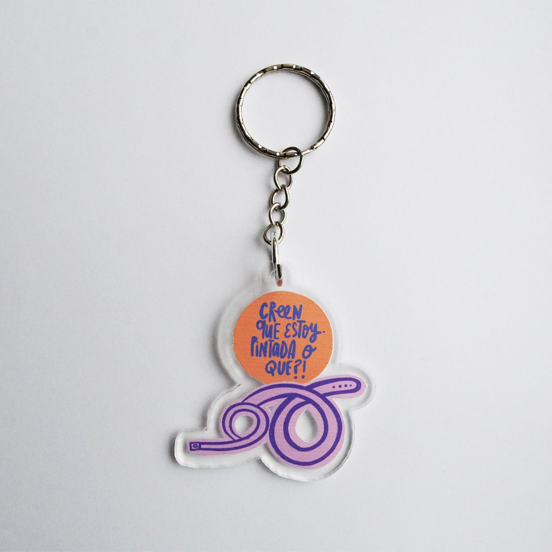 Madre, la más alta expresión del amor Keychain