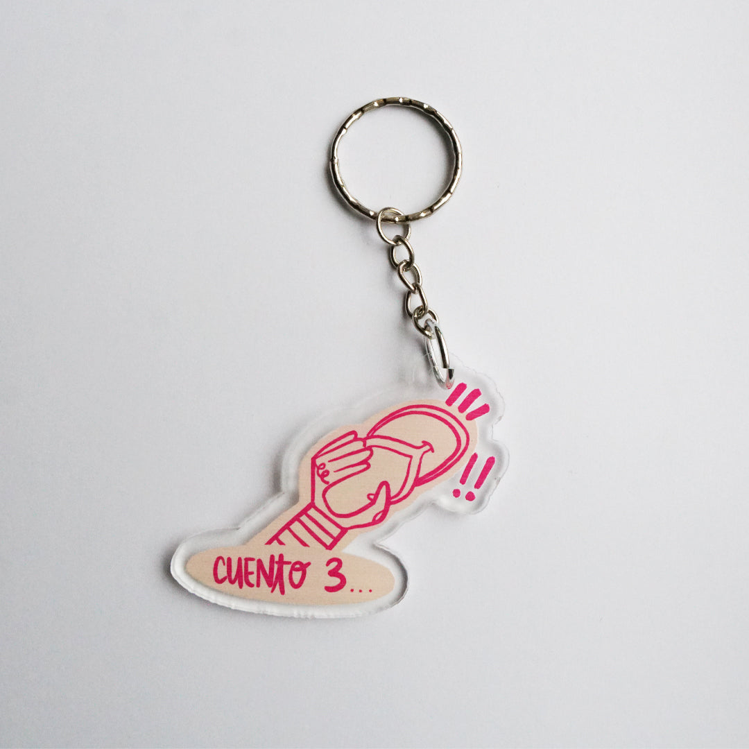 Madre, la más alta expresión del amor Keychain