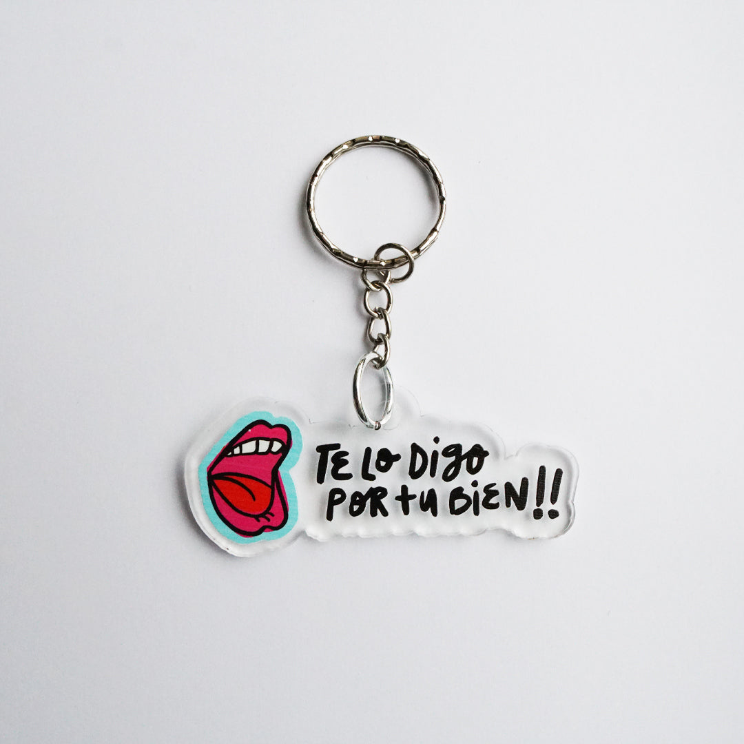 Madre, la más alta expresión del amor Keychain