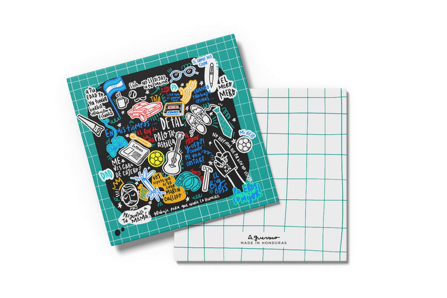 The cool dad Society Stationery Cards