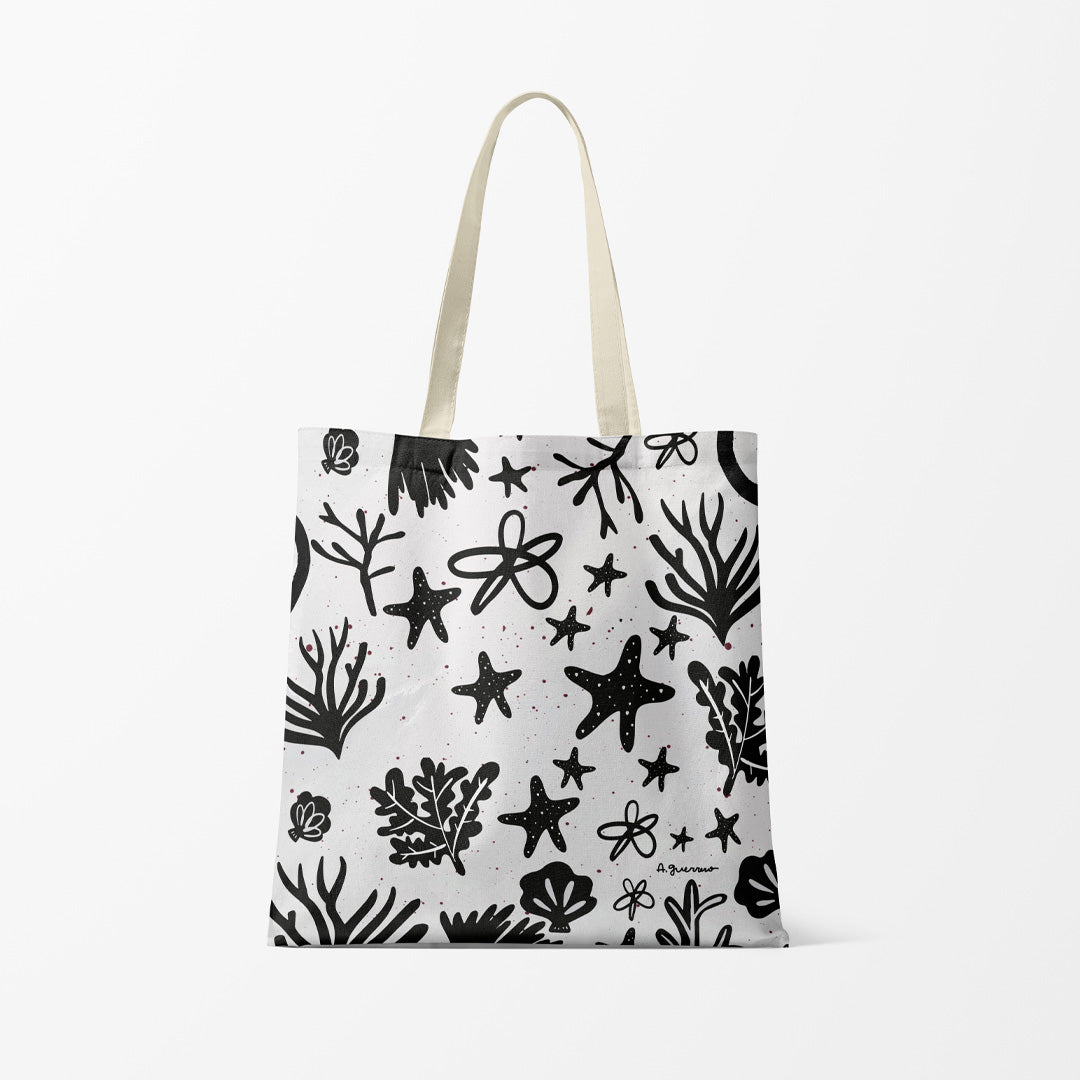 Coral & Mar Tote Bag