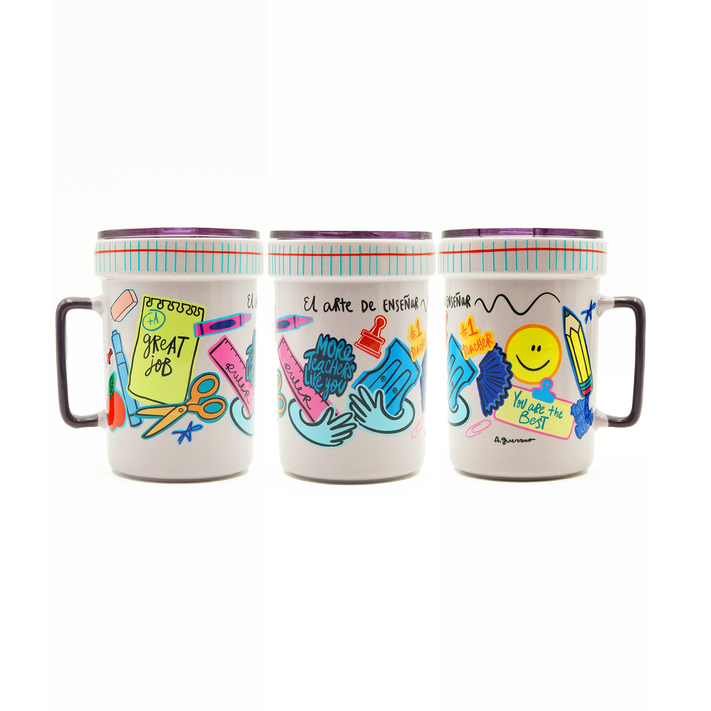 El Arte de Enseñar Travel Mug