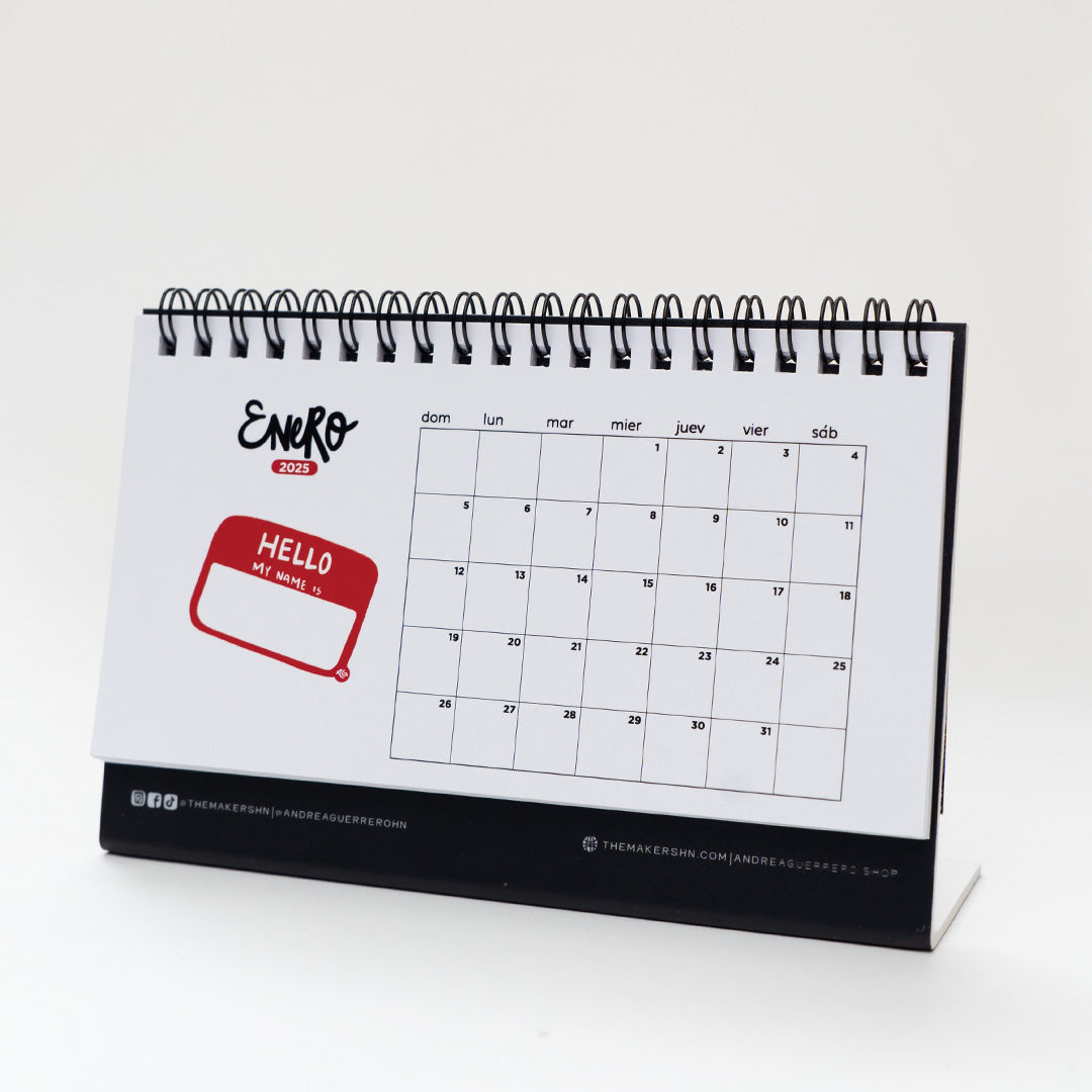 Club Creativo '25  Small Desk Calendar