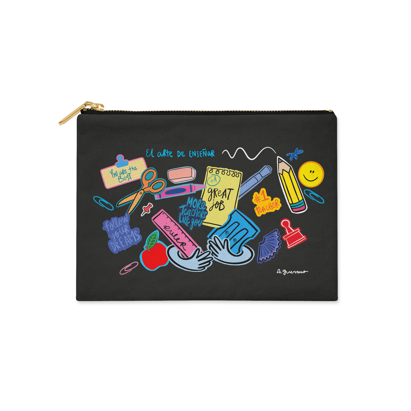 El Arte de Enseñar Zip Bag