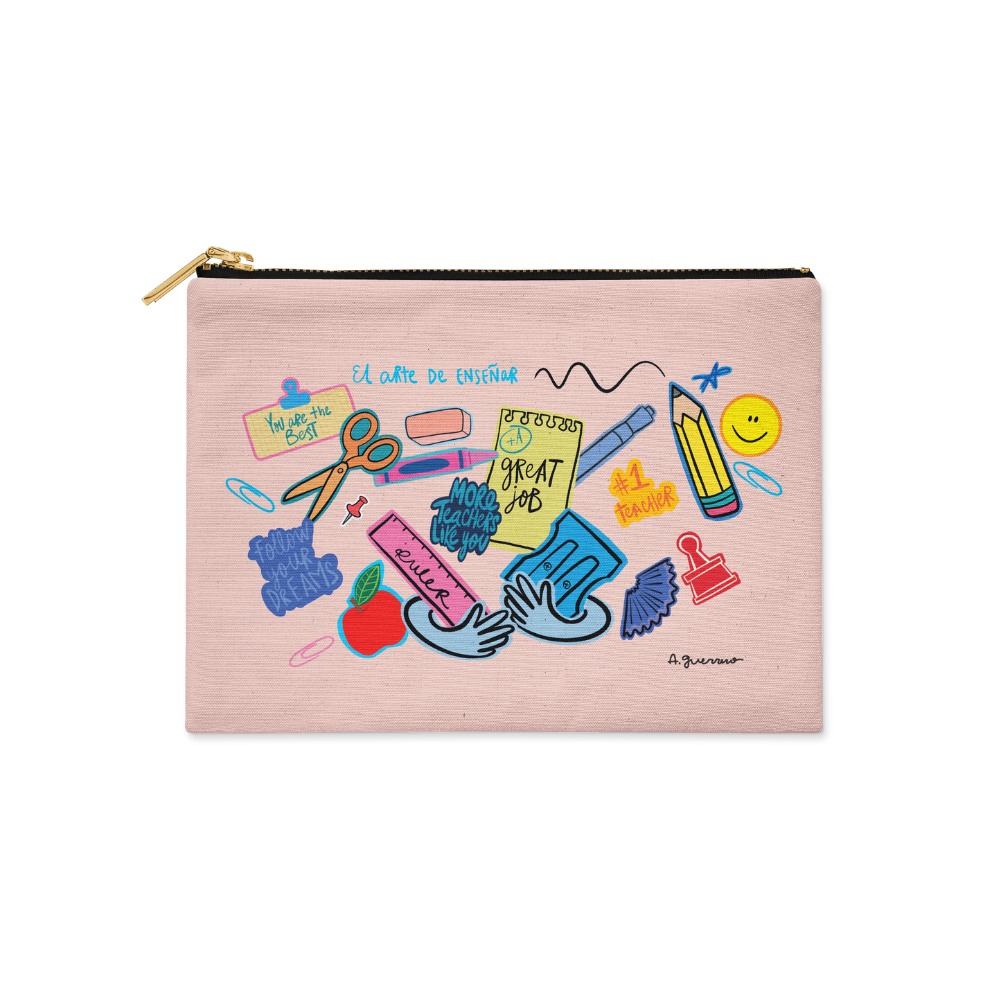 El Arte de Enseñar Zip Bag