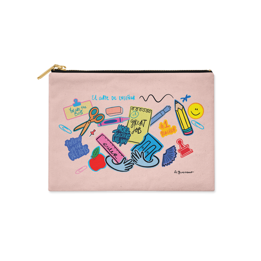 El Arte de Enseñar Zip Bag