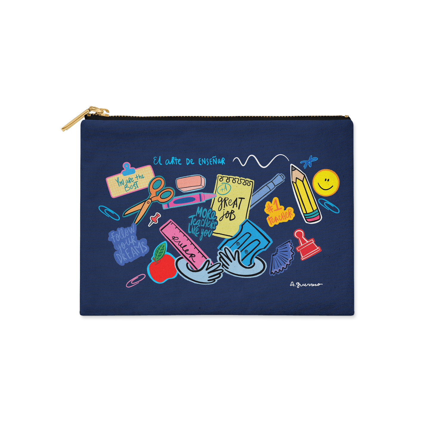 El Arte de Enseñar Zip Bag