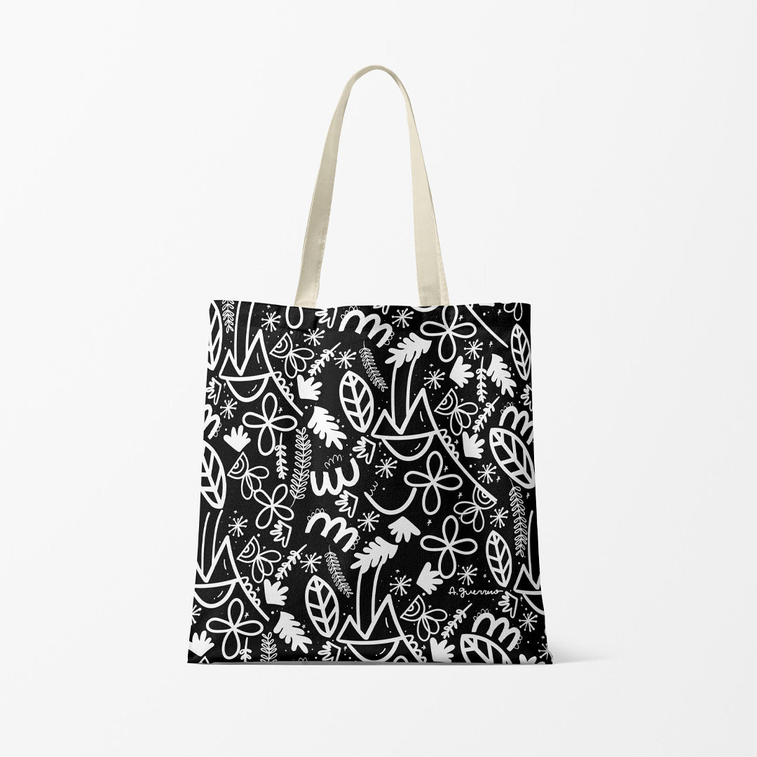 Black & White Tote Bag