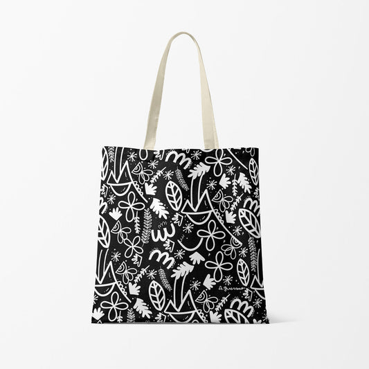 Black & White Tote Bag