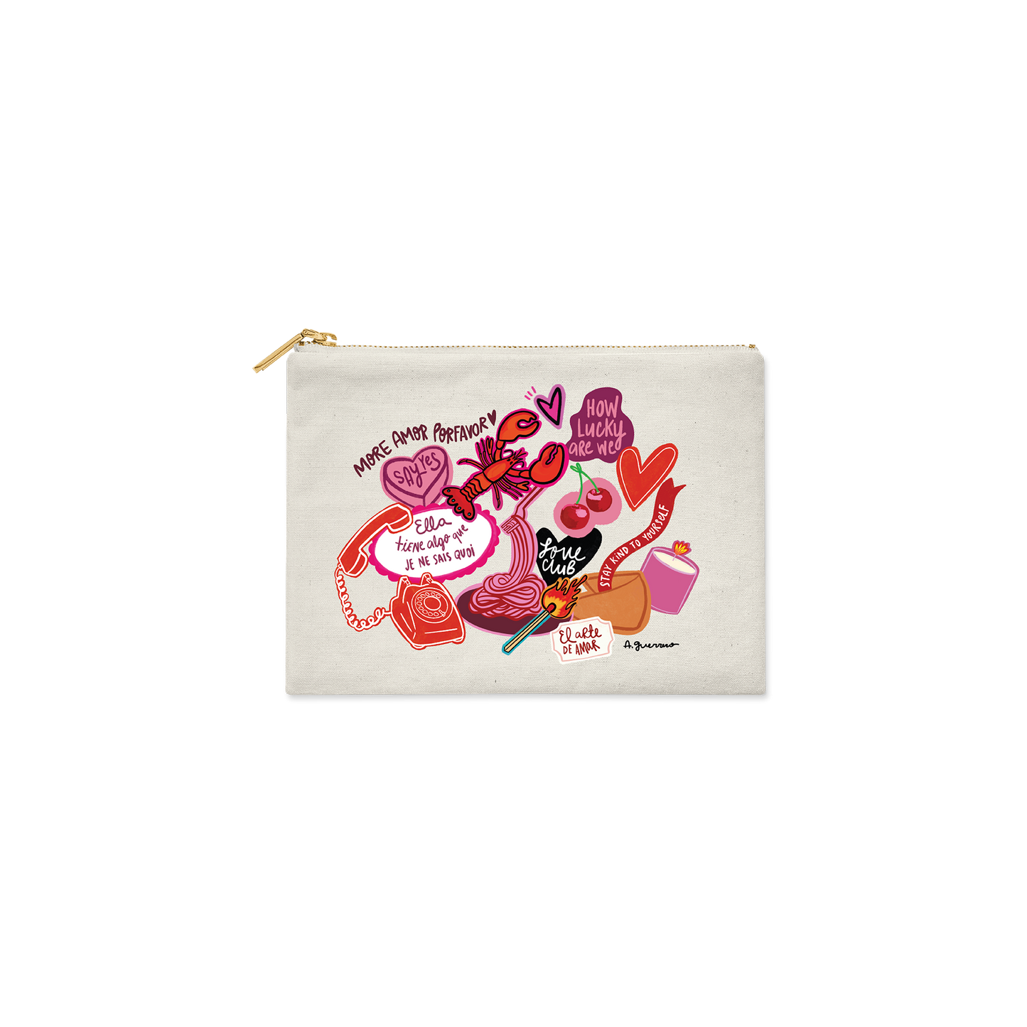 El Arte de Amar Zip Bag