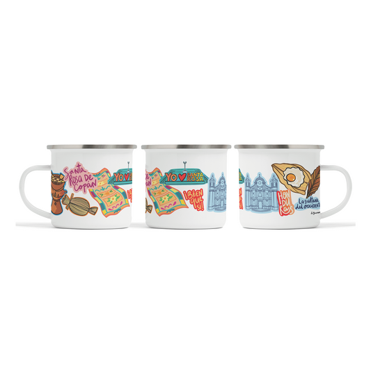 Santa Rosa de Copán Taza Peltre