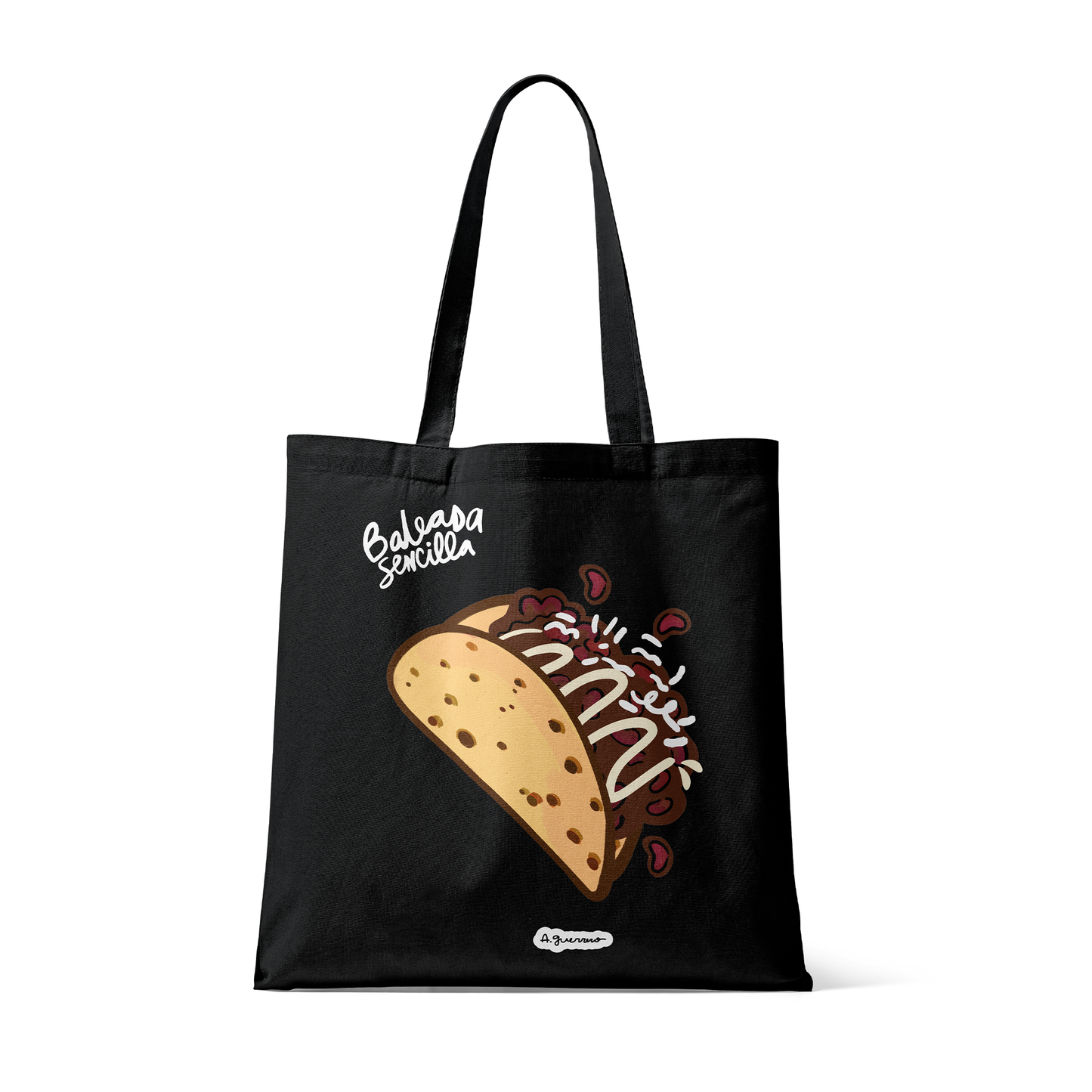 Baleada Catracha Simple Tote Bag