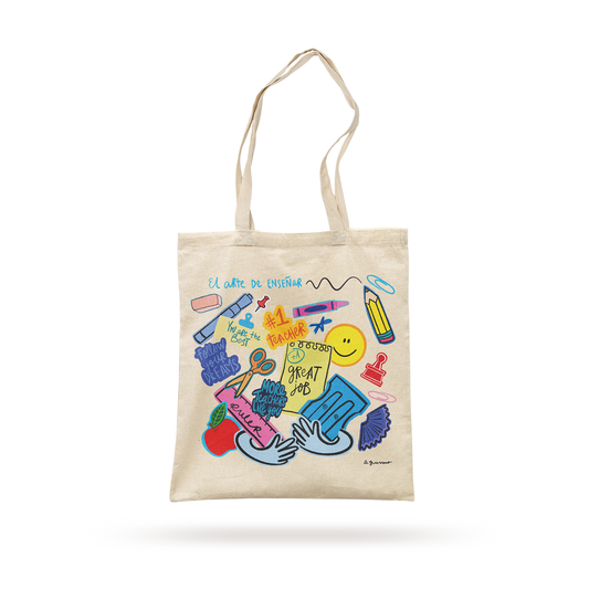 El Arte de Enseñar Simple Tote Bag