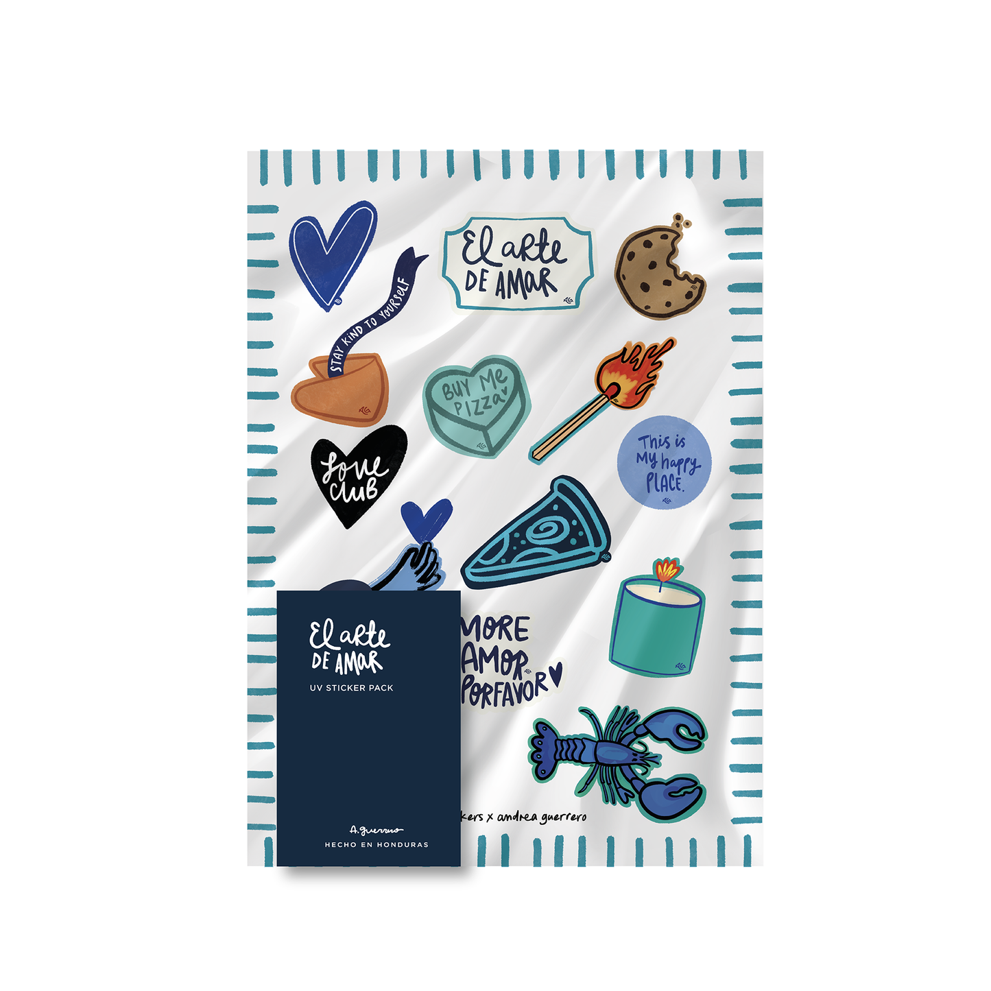 El Arte de Amar UV Sticker Pack