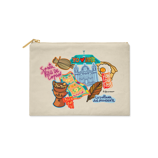 Santa Rosa de Copan Zip Bag Manta